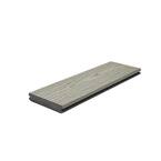 Transcend 1 in. x 6 in. x 1 ft. Gravel Path Composite Deck Board Sample - Grey