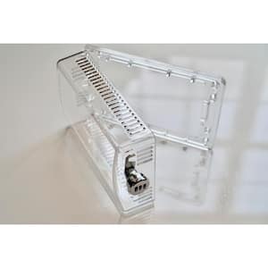 Universal Thermostat Guard Clear with Changeable Code Combination Lock