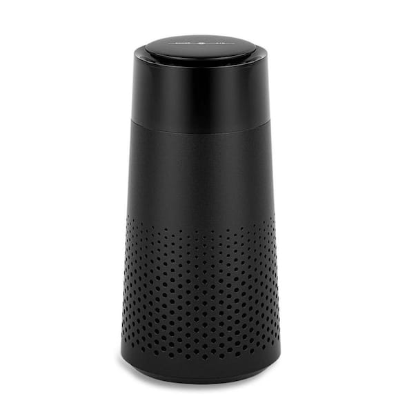 100 sq. ft. HEPA H12 Portable Room Air Purifier in Black, Remove Smoker, Air Purifier for Car Inside, Tabletop Purifier