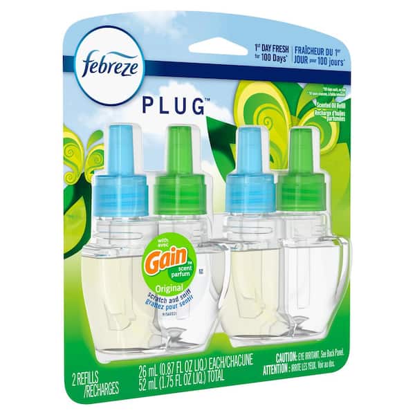 Febreze PLUG 0.879 oz. Gain Original Scented Oil Plug-In Air