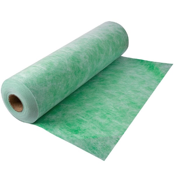 Wellco 371 sq.ft. 45 x in. W x 98.5 x ft. L x 16 mil 0.4mm T Waterproof Underlayment Membrane for Tile