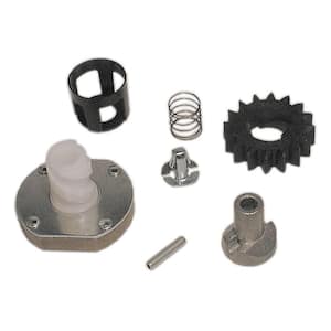 Starter Drive Kit for Briggs & Stratton All Electric Start Engines Retained with a Roll Pin 490421,495878,696540
