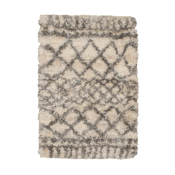 StyleWell Caspian 2 ft. x 3 ft. Cream Moroccan Scatter Area Rug