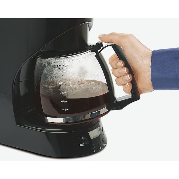 Proctor Silex 12-Cup Programmable Black 