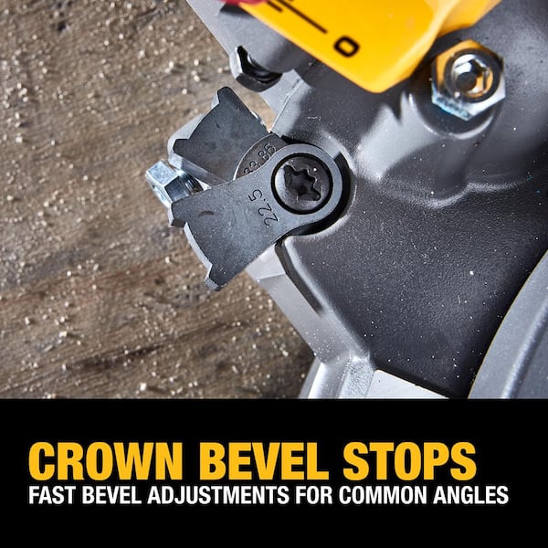 DEWALT - 60-Volt LithiumIon 12 in. Cordless Sliding Miter Saw Kit and 60-Volt Brushless 8-1/4 in. Saw Kit with 9.0Ah Battery Pack