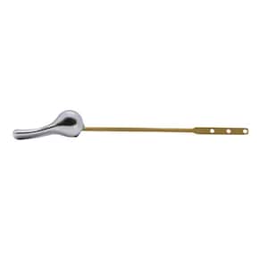 Front Mount Toilet Tank Lever in Polished Nickel