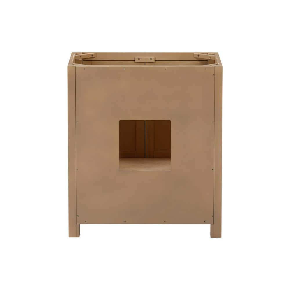 Modero 30'' Brushed Oak Single Bathroom Vanity Base
