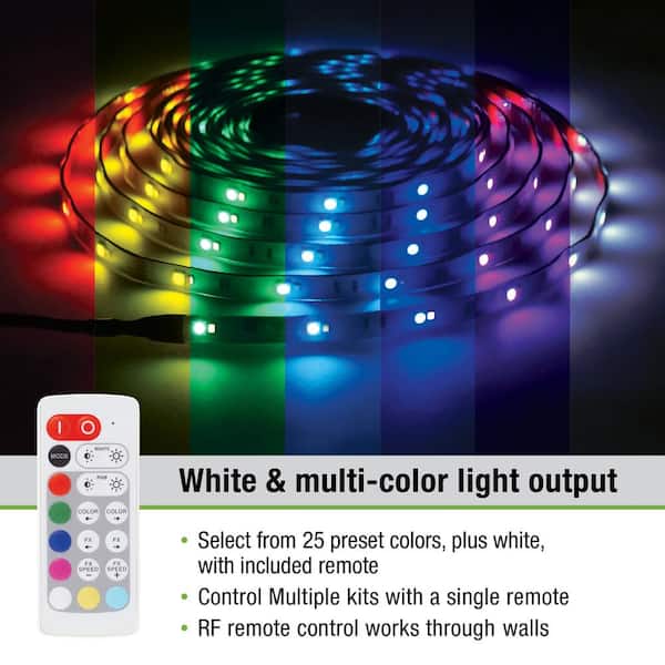 Armacost Lighting RGB/W Color, White LED Remote Controller 723422