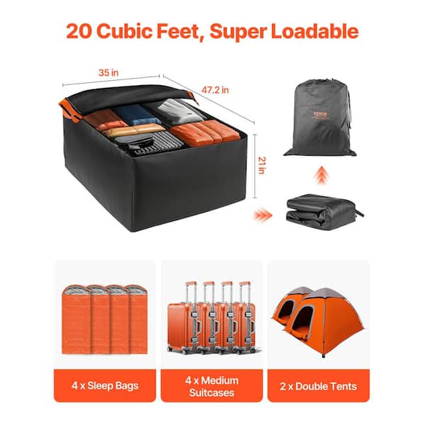 コロハル VAGABONDO  A/W GTX560XX Amazon.com: Sunnyglade Waterproof Roof Top Cargo Bag 15