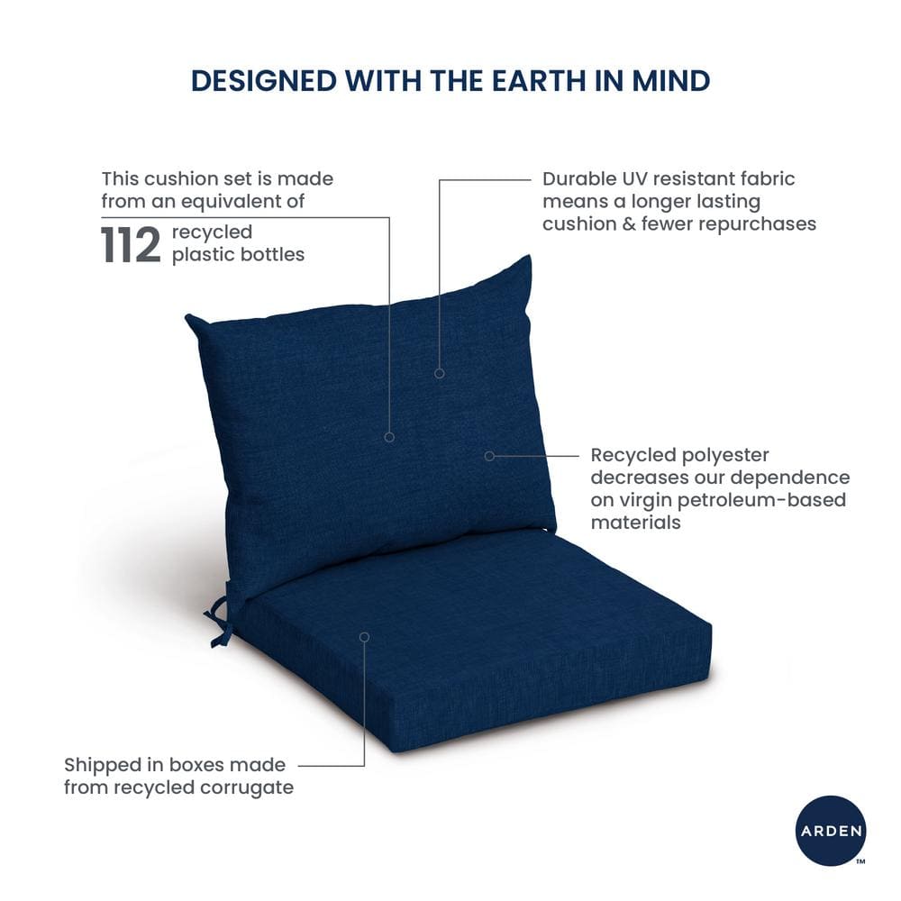 Aqua Leala Outdoor Dining Chair Cushion Set