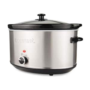 8.5 Qt. Stainless Steel Slow Cooker with Temperature Settings