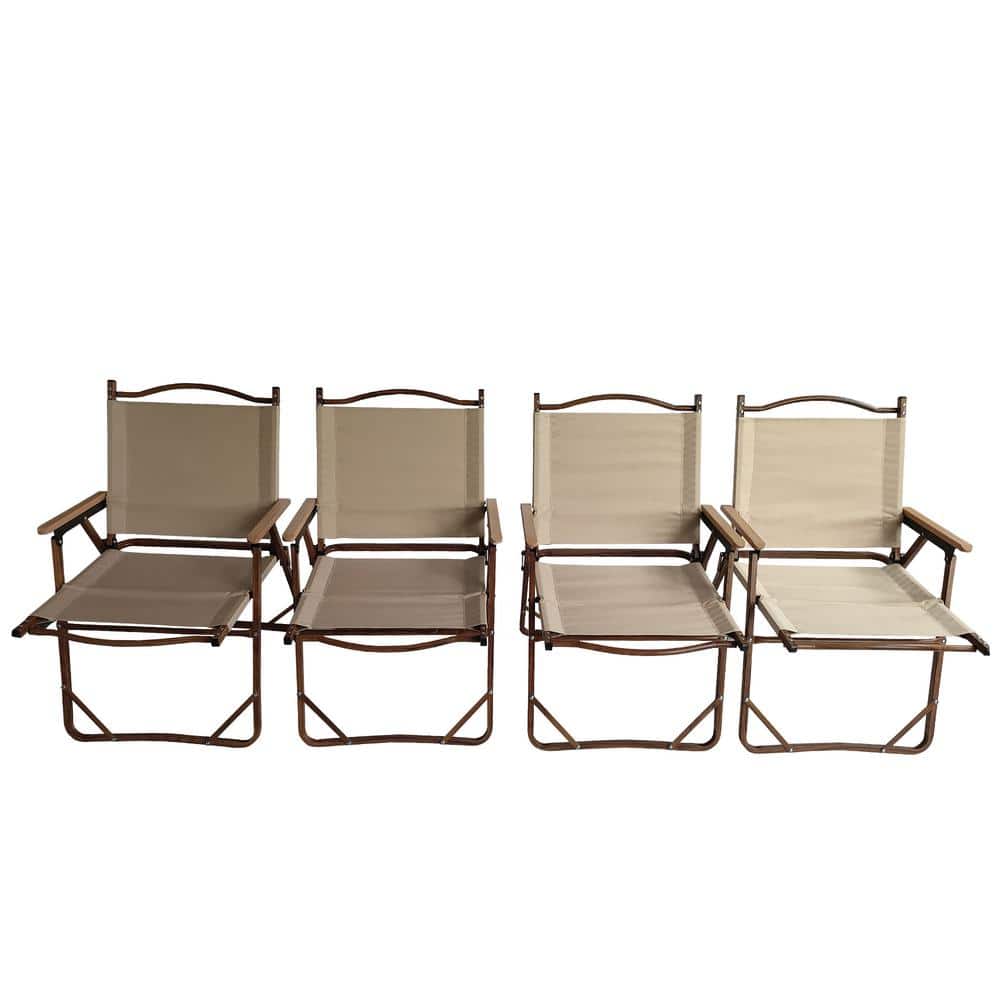 Comfy Foldable and Portable Chair with Armrests Aluminium Frame, Travel Ker