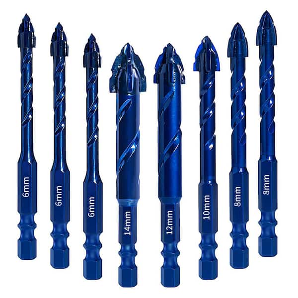 MYWISH Steel Brad Pilot Point Set (8-Piece)