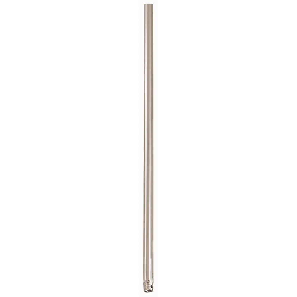 MINKAAIRE 18 in. Polished Nickel Downrod DR518PN The Home Depot