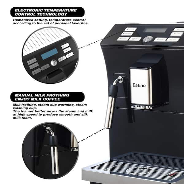 Fully-Automatic Coffee Foam Maker Frothing Machine Milk Frother