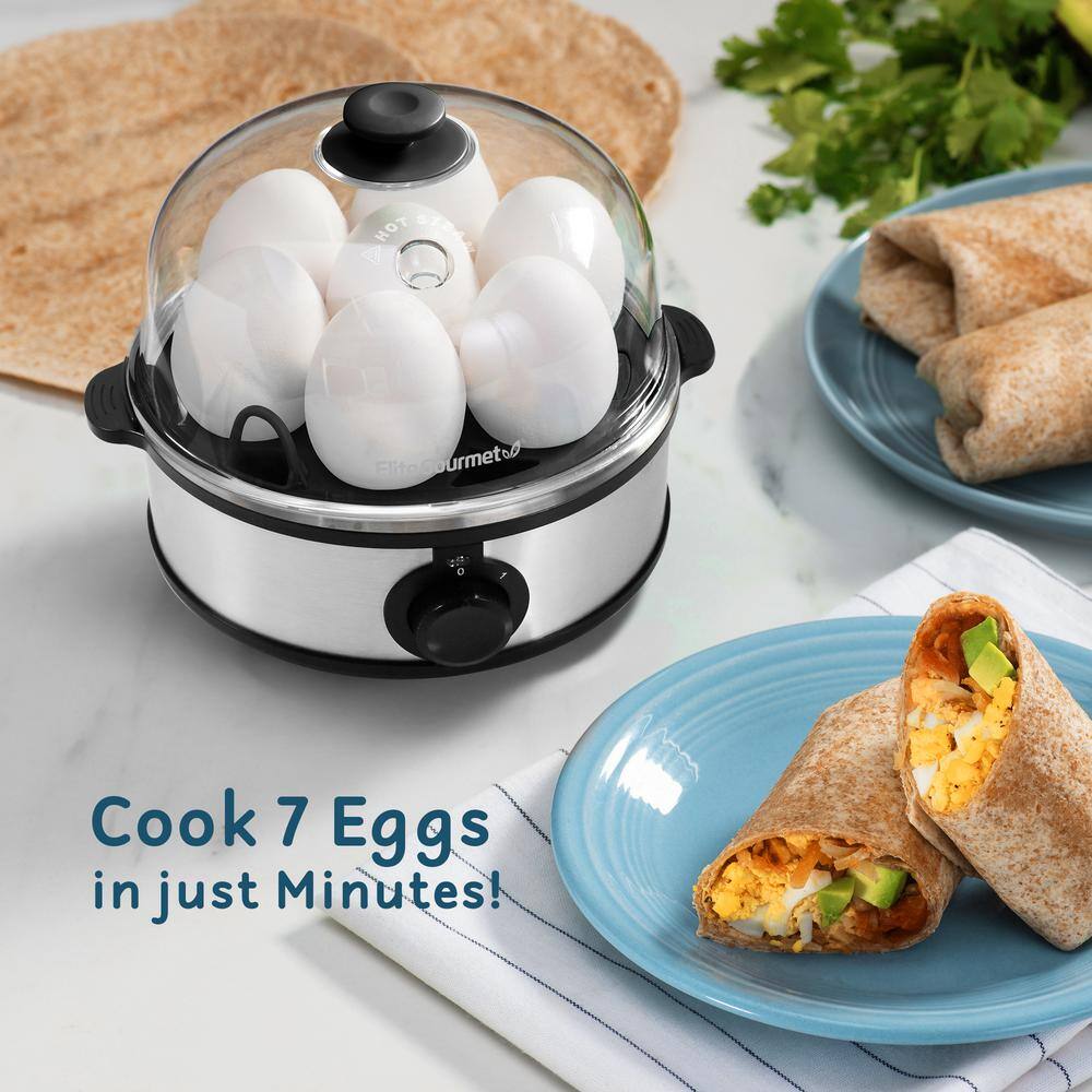 elite platinum stainless steel egg cooker