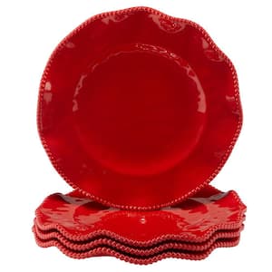 Perlette Red Dinner Plate (Set of 4)