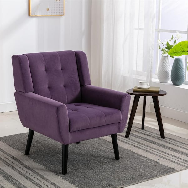 soft velvet chair