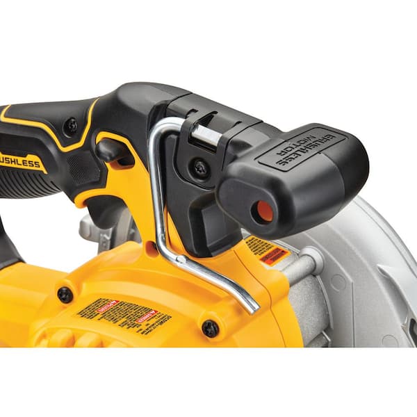 DEWALT - 20V MAX Lithium-Ion Cordless Brushless 6-1/2 in. Circular Saw Kit with 5.0 Ah Battery and Charger