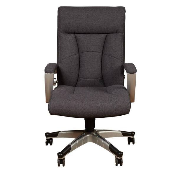 PRI Fabric Cool Foam Office Chair in Gray