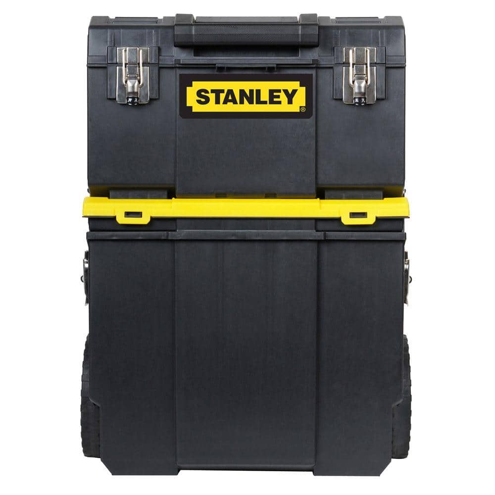 Stanley Essential 19 in. 3-in-1 Plastic Detachable Mobile Work Box  STST18631 - The Home Depot