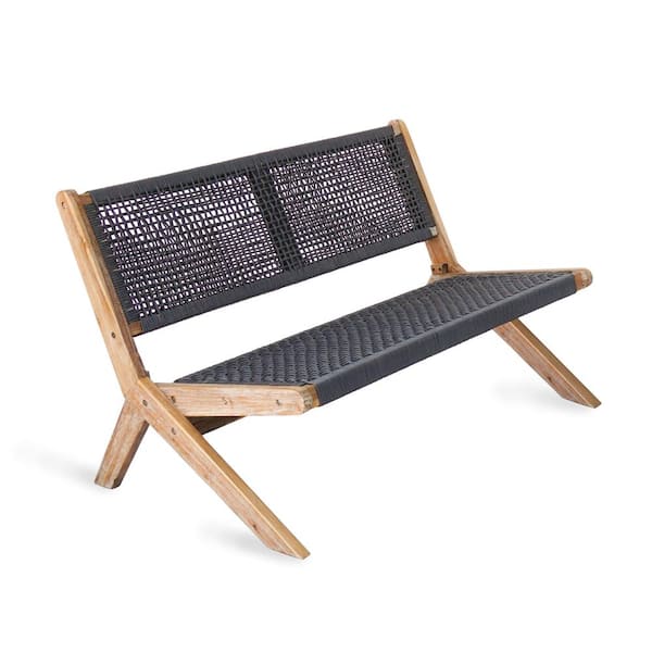 Leisure Made Athens Wood Outdoor Loveseat