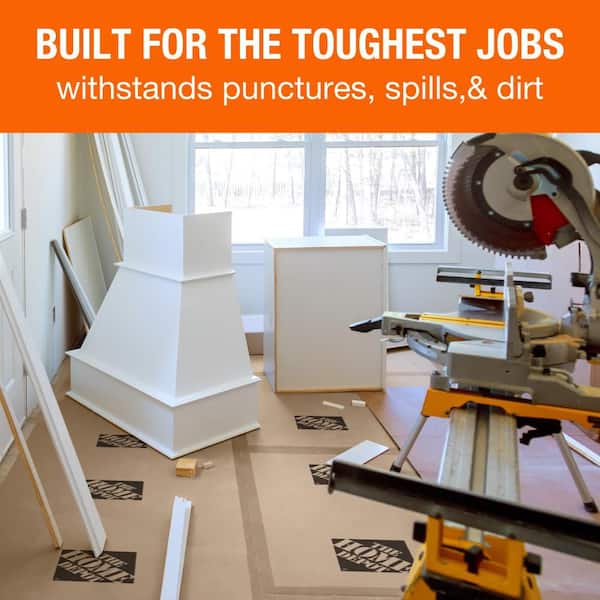 3.2 ft. x 100 ft. Ultra Duty Floor Protection Drop Cloth