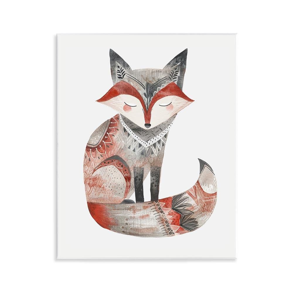 Scandinavian Style Fox by LSR Design Studio Unframed Animal Graphic Art Print 14 in. x 11 in. price history on PriceWatchPro