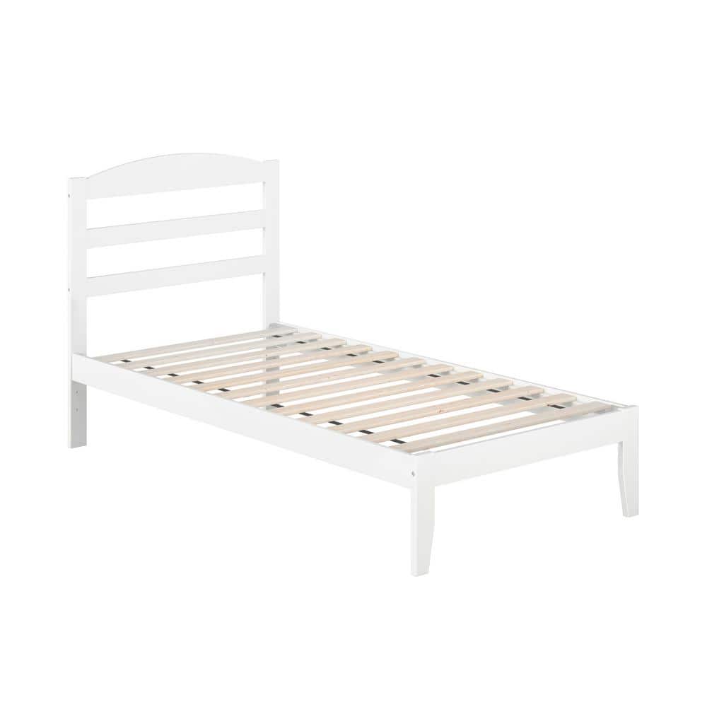 Warren Mission-Style Twin Platform Bed with Wood Frame
