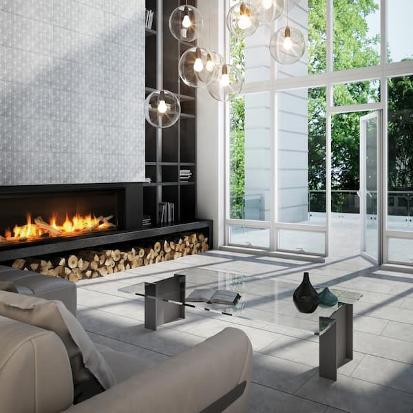 Wave 12 in. x 24 in. Honed Ash Porcelain Tile (15.5 sq. ft./Case)
