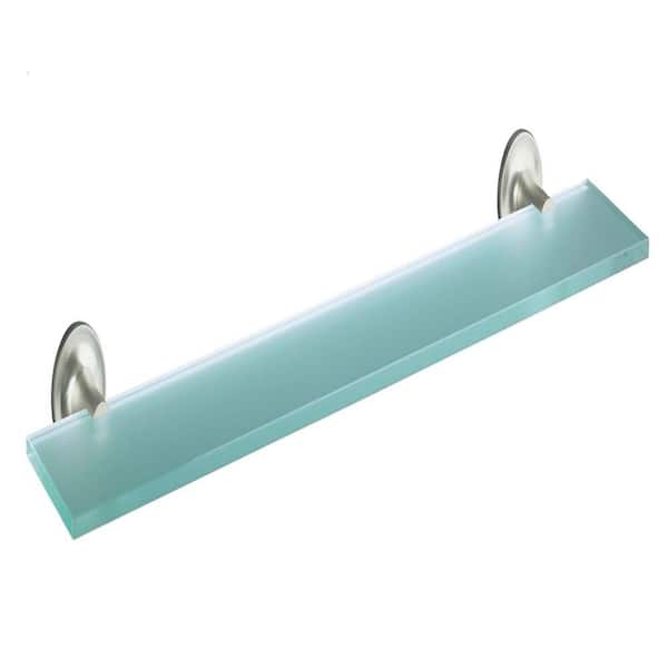KOHLER Purist 22.5 in. W x 1.88 in. H x 4.88 in. D Brass Rectangular Shelf in Vibrant Brushed Nickel