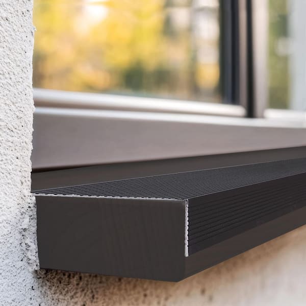 M-D Building Products TH083 4.5 in. x 1.5 in. x 36 in. Bronze Sill