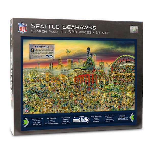 YouTheFan NFL Seattle Seahawks Joe Journeyman Puzzle