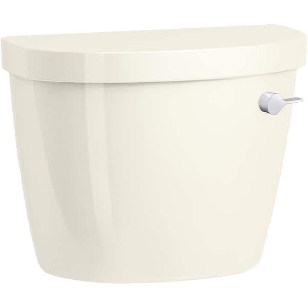 KOHLER Cimarron 1.28 GPF Single Flush Toilet Tank Only with Right Hand Trip Lever in Biscuit