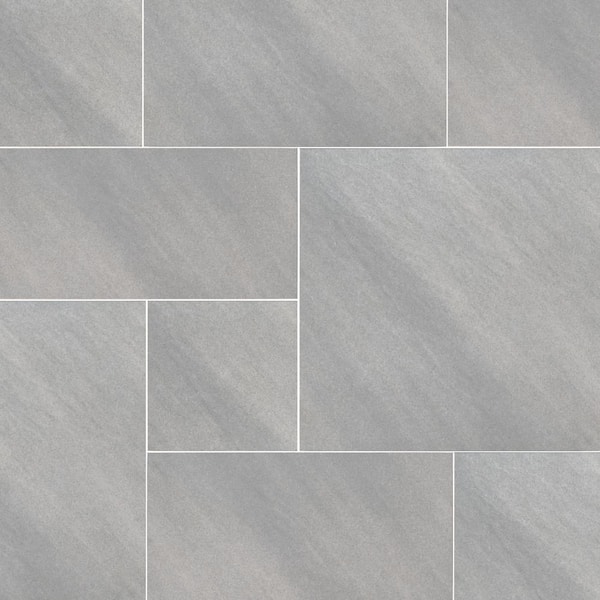 Fossil Snow Pattern Matte Floor Porcelain 24 in. x 24 in. Paver Tile (30 Kits / 240 sq. ft. / Pallet)