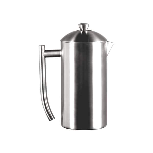 Frieling 2.5-Cup Brushed Finish Stainless Steel French Press Coffee Maker 0143