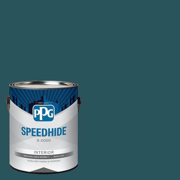 1 gal. PPG1148-7 Deep Emerald Satin Interior Paint