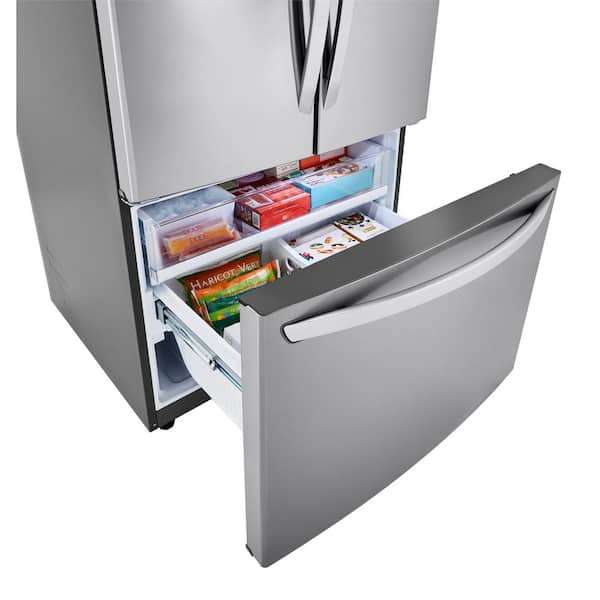 LG 23 Cu ft French Door Counter-Depth Refrigerator