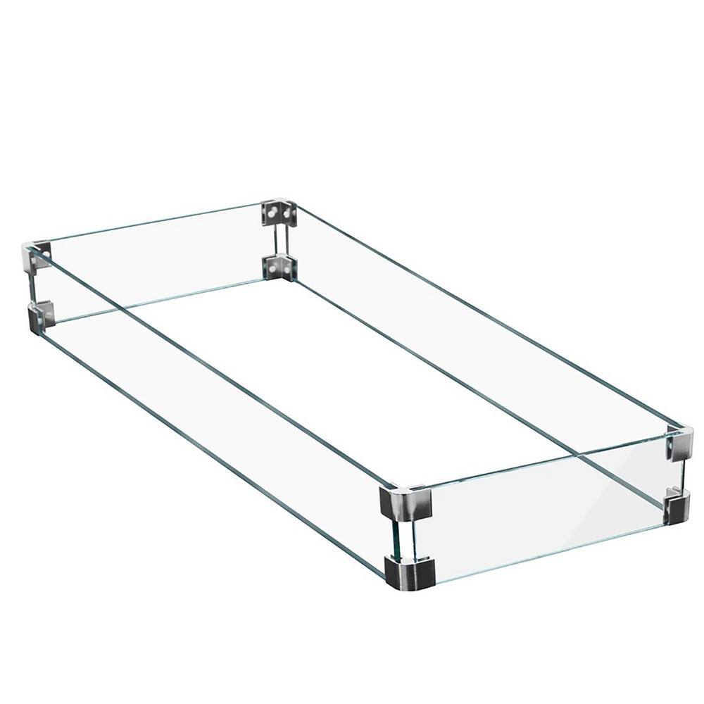 28.75 in. x 14 in. Rectangle Glass Wind Screen price history on PriceWatchPro