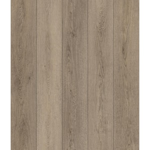 Bokeelia Taupe Oak 6 MIL x 7.2 in. W x 42 in. L Click Lock Waterproof Luxury Vinyl Plank Flooring (25.2 sqft/case)