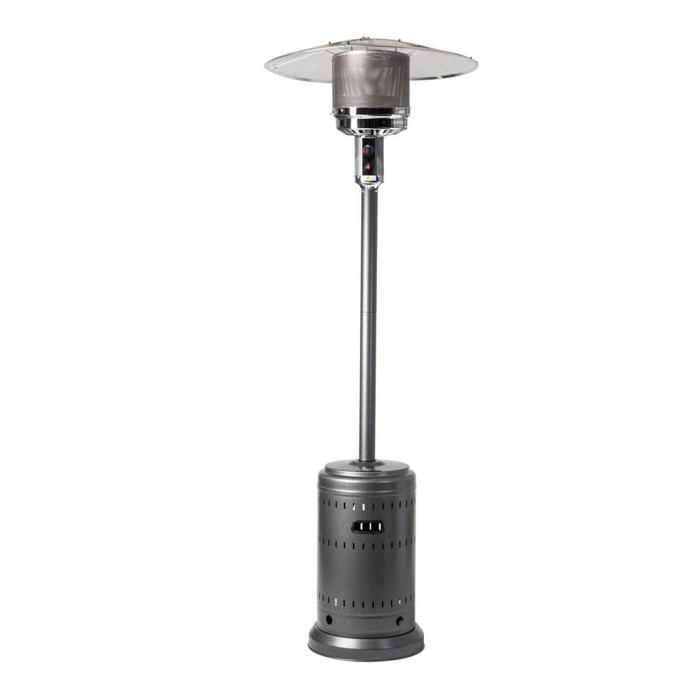 Hammered Platinum 33" x 33" Powder Coated Propane Patio Heater