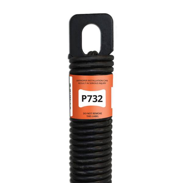 B&B Garage Supply Heavy Duty Garage Door Extension Springs – 130lb, 2-Pack (Yellow)