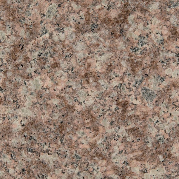 3 in. Granite Countertop Sample in Rosa Fresca