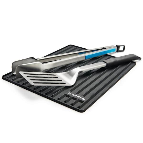 Silicone Grill Side Shelf Mat