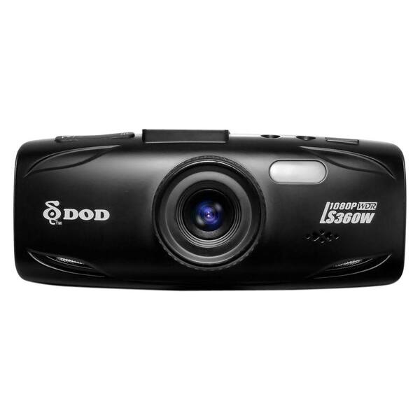 DOD Tech 2.7 in. LCD Screen Dash Camera with GPS Support