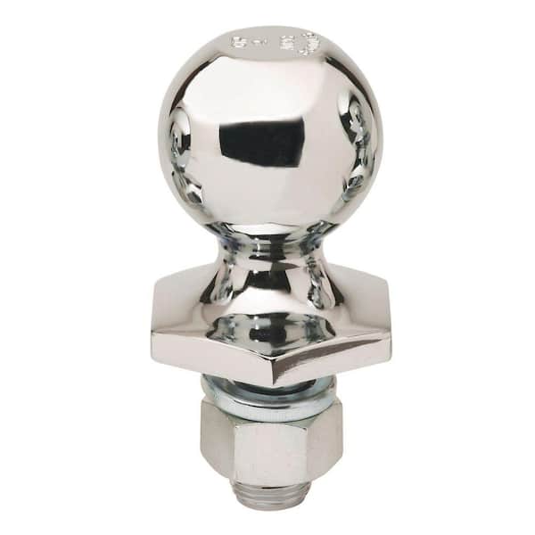 Reese Towpower 2 in. Steel Interlock Hitch Ball in Chrome