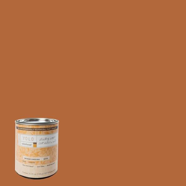 YOLO Colorhouse 1-Qt. Wood .02 Semi-Gloss Interior Paint-DISCONTINUED