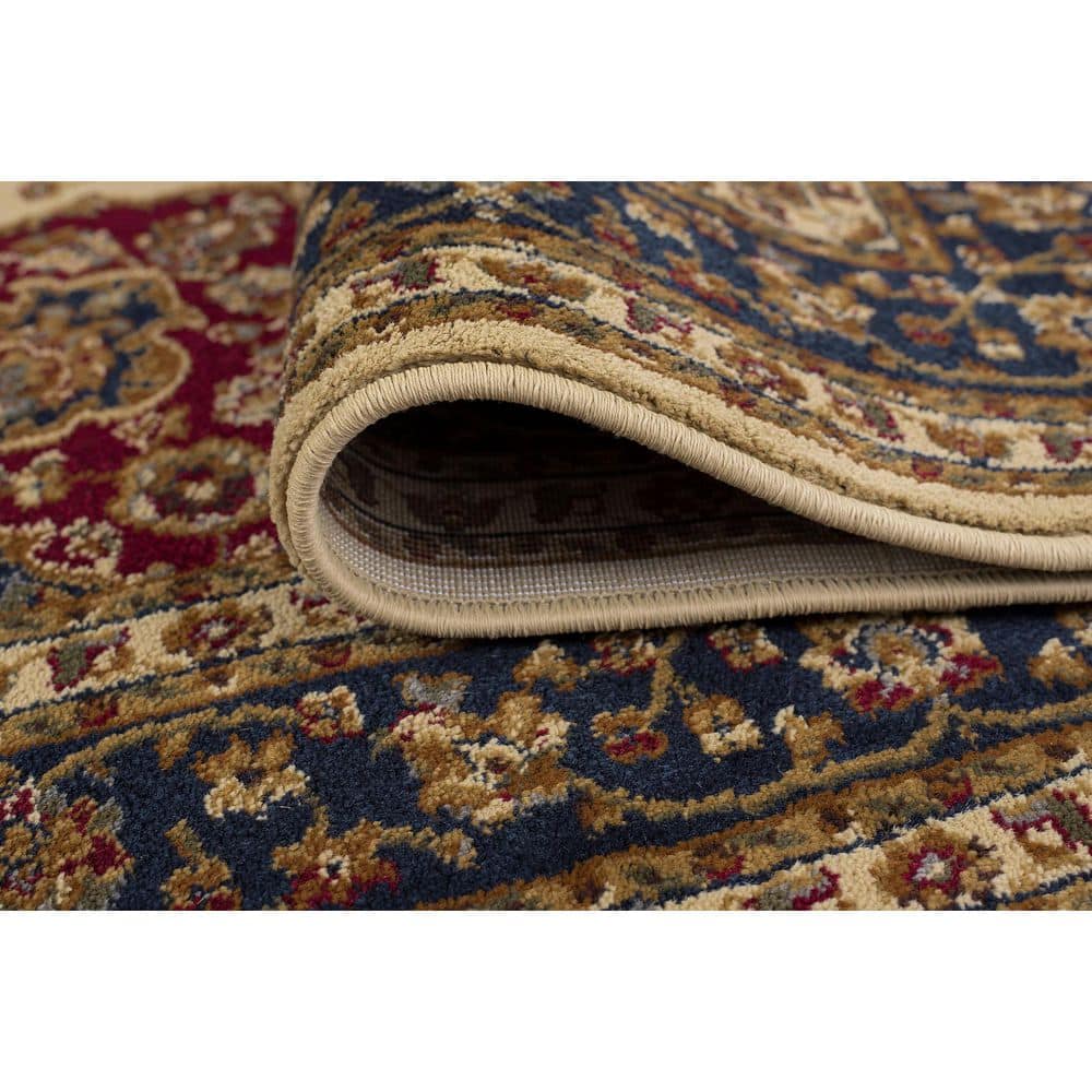 Sensation Border Ivory 9 ft. x 12 ft. Indoor Area Rug - thumbnail 7