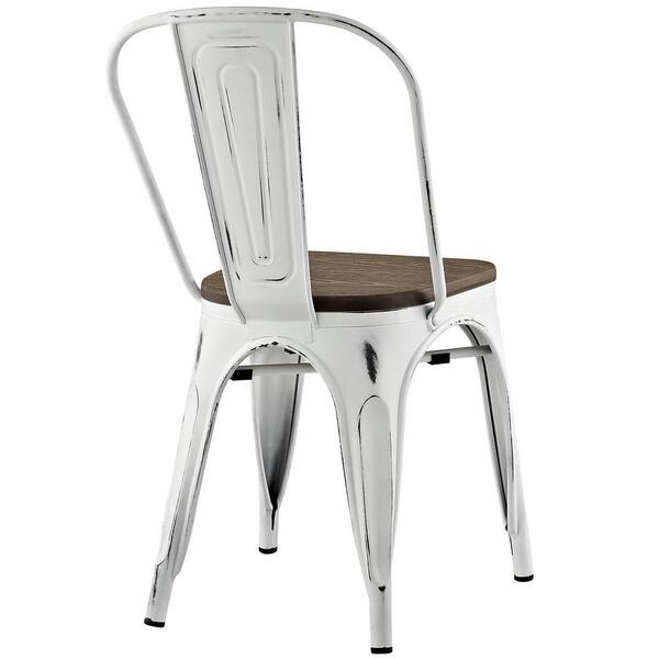 modway promenade metal side chair