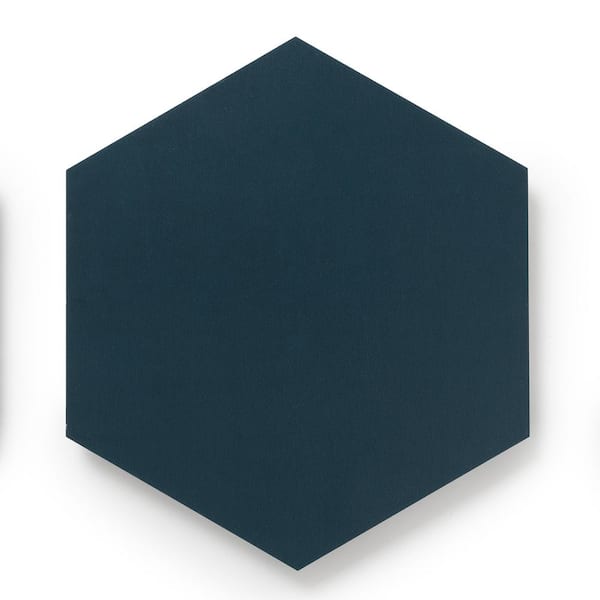 Lucida Surfaces MosaiCore Midnight 28 MIL x 12 in. W x 10 in. L Glue Down Waterproof Vinyl Tile Flooring (12.3 sqft/case)